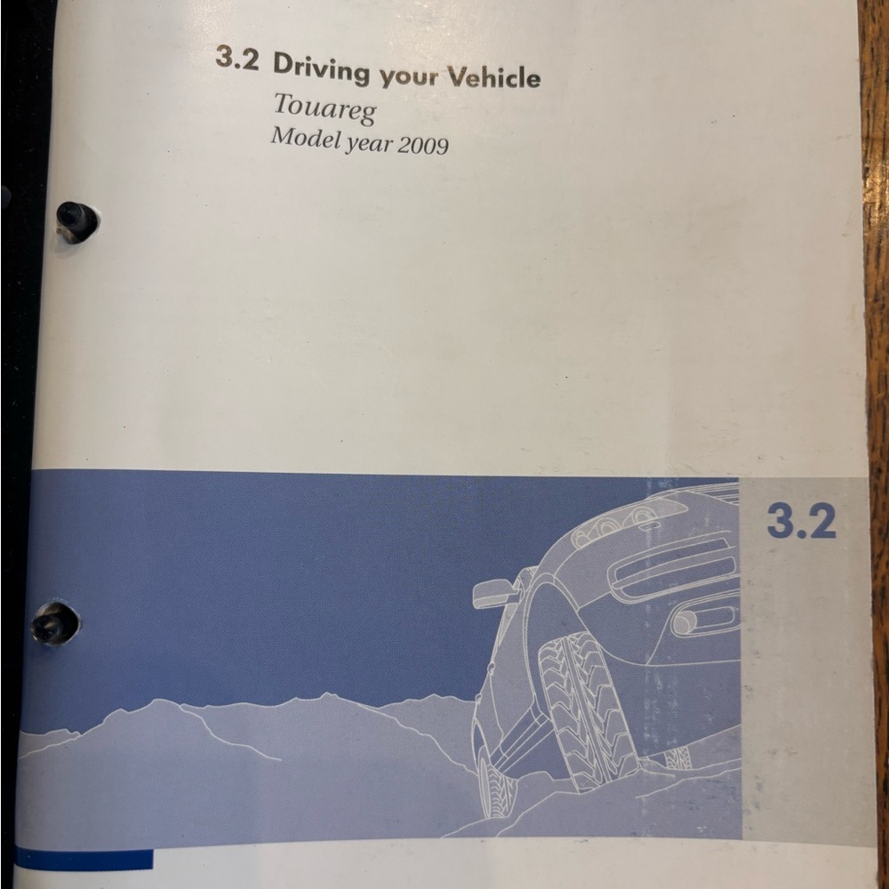 Volkswagen Touareg 2009 owners manual - Picture 5 of 8